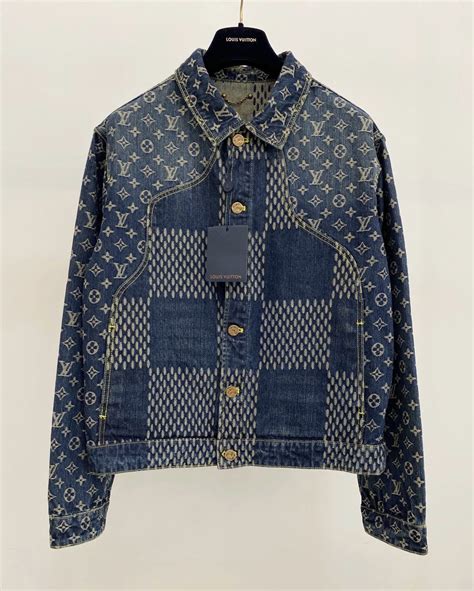 louis vuitton jean jacket men's|louis vuitton monogram jacket men.